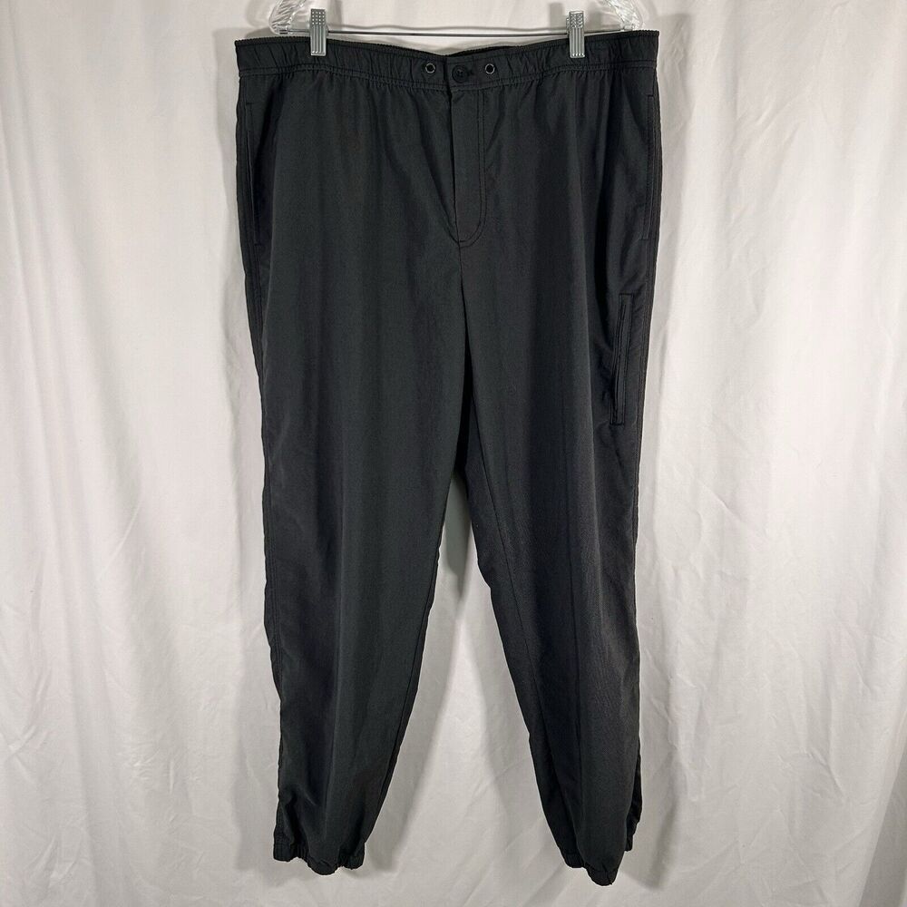 Vineyard Vines On the Go Jogger Men's XXL Grey Button Zip Cargo Zip Pockets